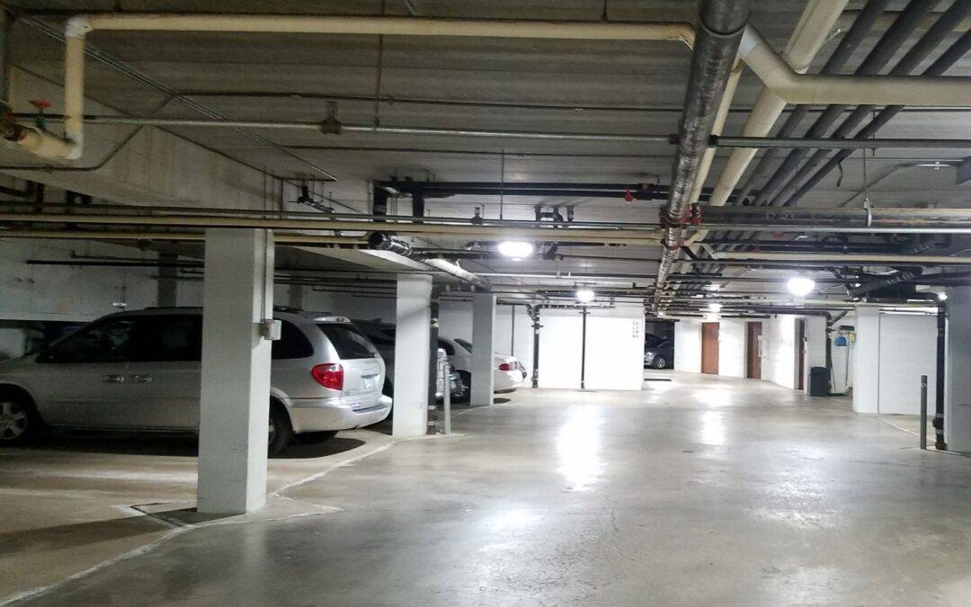 Hotel Underground Parking Ramp